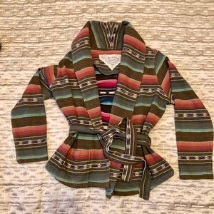 Ryan Michael Southwestern Wrap Jacket